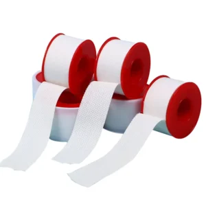 Hypoallergenic Surgical Cotton Zinc Oxide Adhesive Plaster Tape 2.5cmx10m TUV CE Certified 3 Year Shelf Life