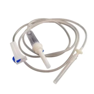 I.V. Infusion Set for Veterinary Use Hospital Application Safe and Reliable Iv Giving Set with Needles 180cm