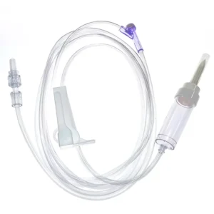 I.V. Intravenous Infusion Set Y Port IV Tubing Infusion Set with No Filter Lure Lock