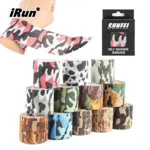 IRun Custom Sport Self Adhesive Bandages Vet Pet Wrap Tape Athletic Elastic Bandage Cohensive Self Adhesive Bandage