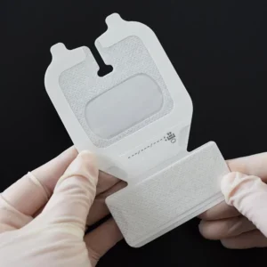 ISO CE Certified Adhesive Waterproof Sterile IV Infusion Indwelling Patch Disposable Medical IV Cannula Dressing