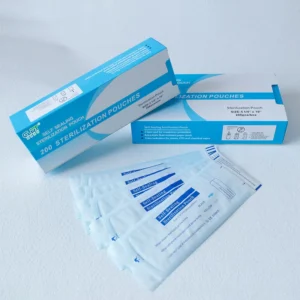 Self Sealing Medical Sterilization Pouches for Dental Instruments CE Certified Class I Autoclave Bags Steam Sterilization Color