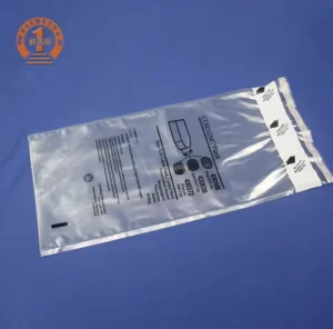 ISO Class Heat Seal High Clarity Plastic Anti Static Dust Free Security Medical Device Grade Cleanroom Bag