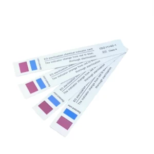 ISO11140 1 Class 4 Medical Hospital EO Sterilization Chemical Color change Indicator Strip Sterile Indicator Card Food Grade