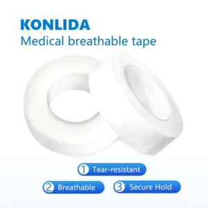 ISO13485 Certified Breathable Medical Surgical Tape Hypoallergenic for Suture Removal & Wound Care