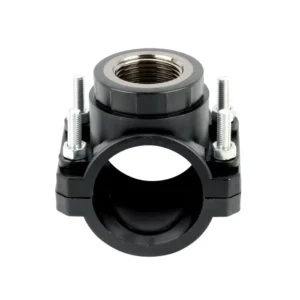 ISO14236 PN16 PP Clamp Saddle HDPE Pipe Fitting Ball Valves PP Compression Fittings