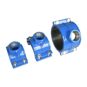 ISO2531 EN545 EN598 OEM Ductile Iron Threaded Pipeline Saddle Clamp Pipe Coupling for Pipe