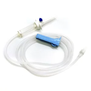 IV Fluids Infusion Set OEM Factory CE ISO IV Infusion Drip Fluid Giving Set with Flow Regulator