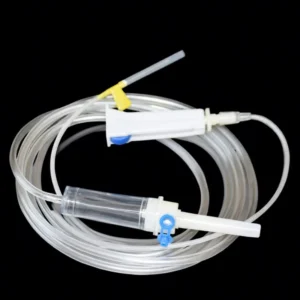 IV Infusion Set Drip Set Medical Disposable IV Infusion Administration Infusion Set with Flow Regulator Animal Can Use