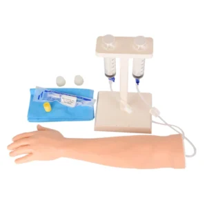 IV Injection Training Arm with Plastic Infusion Tools Phlebotomy Venipuncture IV Catheter Practice Medical Models