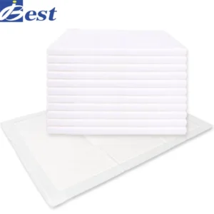 Ibest Super Absorbent Waterproof 2 Ply 100% Cotton Disposable Adult Under Pad for Elderly Incontinence Care