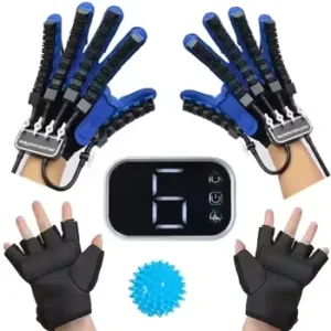 Icare High End Finger Exercise Glove Hand Rehabilitation Robot Therapy Training Instrument Stroke Patients Model G001 7.4V
