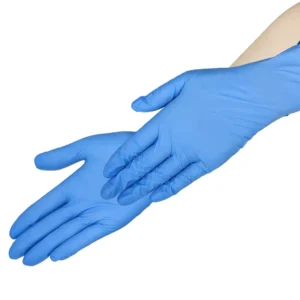 Ice Blue Nitrile Gloves Medical Examination Hospital Dental Healthcare 4mil Disposable Powder Free Gloves for Dentist