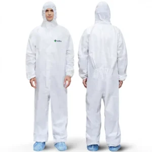 Imported Disposable Medical Protective Hazmat Coveralls 6 Sizes Options