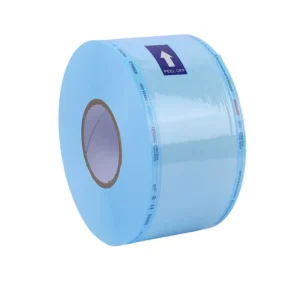 In Stock 100mm*200m Disposable Dental Sterilization Pouch Flat Reel Roll for Surgical Kits and Medical Device