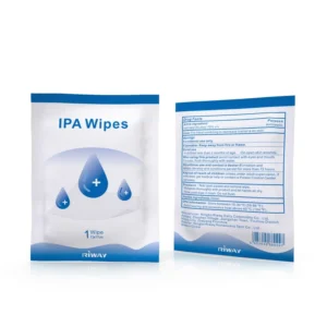 Individual Packaging Antiseptic Wipes 70% Isopropyl Alcohol Wet Wipes Disposable Non woven Wipes