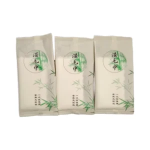 Individual Packed Thickened Extra Soft Wet Towel with logo for Cleaning Lint free Refreshing Body Wipes Lemon Scented