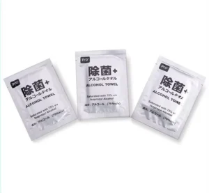 Individual Wrapped Hand Sanitizer Antibacterial Wet Wipes