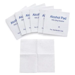Individually Sealed 75% Alcohol Pads Disposable Disinfecting Wipes 75% Ethyl Alcohol Sanitizing Prep Pads for Hands Phone