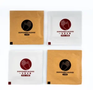 Individually Wrapped Disposable PE Gloves Machine Folded Compliant with FDA & EU Food Safety Standards Custom for Restaurants
