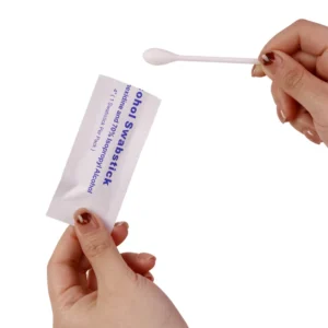 Individually Wrapped Disposable Sterile 70% Alcohol Cotton Swabs Stick Single Pack CE Certified Class II Medical Antiseptic
