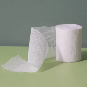 Individually Wrapped Medical Breathable Wound Cotton Gauze Elastic Bandage Rolls