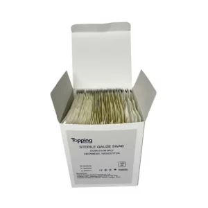 Individually Wrapped Sterile Gauze Swab 100% Pure Cotton Breathable Absorbent Medical Gauze Pad for First Aid Kit