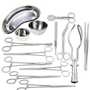 Indoor Hospital Clinic Operating Room Professional Orthopedic Surgical Instruments Basic Delivery Set Manual CE Certified