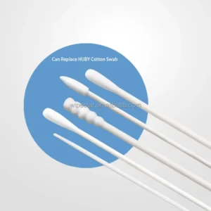 Industrial Cleaning Cotton Swabs Fiber Optical Cleaning Degradable Paper Stick Double Round Cotton Swab