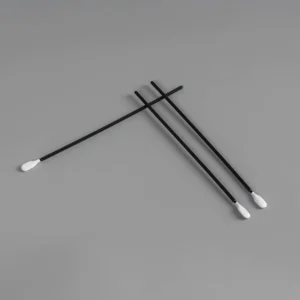 Industrial Cleaning Swab Lint-free Washable Paddle Head PCB Cleaning Polyester Tipped ESD Cleanroom Swabs Green/Black