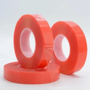 Industrial Clear Double Sided PET Polyester Tape Long Lasting Adhesive for LED Strip Mounting Signage Installation Bonding