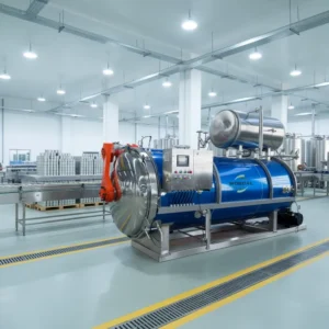 Industrial Food Sterilizer Autoclave for Glass Jars Tin Can Retort Sterilizer Autoclave Steam Sterilizer