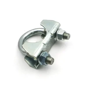 Industrial Galvanized Iron Pipe Clamp Spring Barrel Rolling Door Accessories Roller Shutter U Bolt Clamp