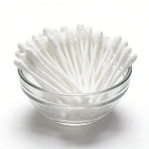 Industrial Grade Cotton Swab Sticks Extra Long Wooden Applicators for Cleaning Narrow Spaces 6 Inch