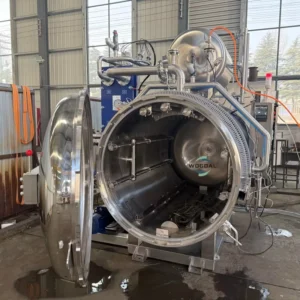 Industrial High Pressure Steam Vacuum Bag Retort Autoclave Food Sterilizer for Canning Food