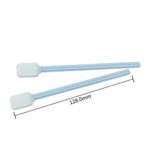 Industrial Lint Free Rectangle Cleanroom Sensor Polyester Cleaning Swabs 5″