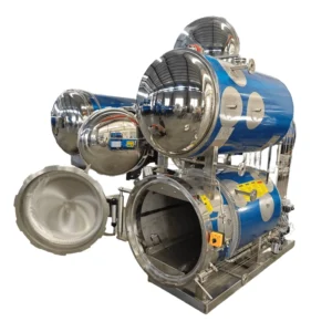 Industrial Retort Sterilizer for Pet Food in Vacuum Pouches