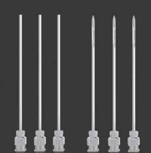 Industrial Stainless Steel Tube Length 100mm Pointed Dispensing Injection Needle Laboratory Perfume Collection Syringe