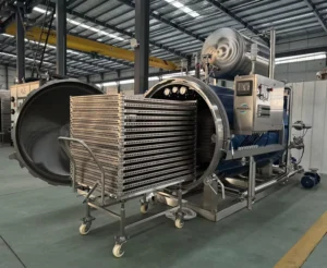 Industrial Steam Sterilizer Autoclave Retort Machine