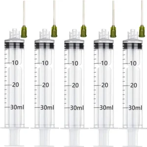 Industrial Use Essential Oil Filling Measurement Dispenser Disposable Plastic Screw Syringes