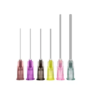 Industry 1 2 Inch Threaded Plastic and Stainless Steel Needle Dispensing Blunt Tips Dispensing Glue Needle Industrial Disposable