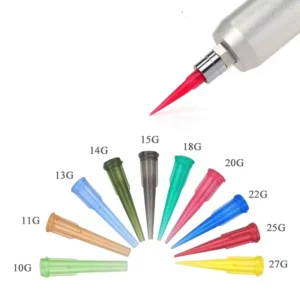 Industry Glue Dispensing Plastic Needle Olive 10G 30Gauge TT Tapered Machine Syringe Barrel Needles Tips
