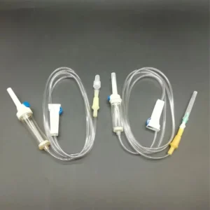 Infusion Set with Needle Drip Tube Disposable IV Set Infusion with OEM Veterinary Use