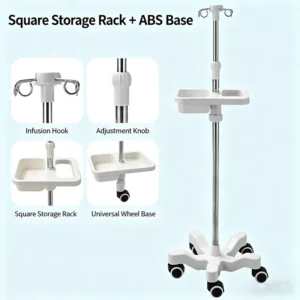 Infusion Stand IV Set Stainless Steel Movable IV Infusion Stand