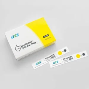 Initial Beige to Black Type 6 Medical Autoclave Steam Sterilization Chemical Indicator Strips