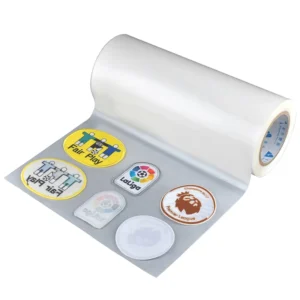 Iron on Thermal Adhesive EAA Hot Melt Adhesive Film Sheet Roll for Garment Fabric Embroidery Patch Backing Glue