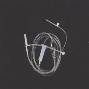 Iv Fluids Infusion Set OEM Factory CE ISO Iv Infusion Drip Fluid Giving Set with Flow Regulator Veterinary
