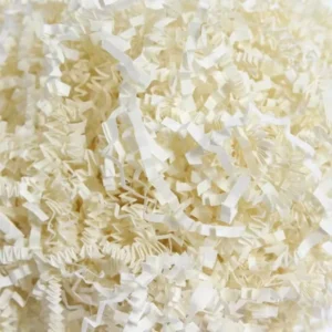 Ivory Shred Paper for Shampoo Wrapping for Ice Cream Blush Cosmetics Lotion Face Cream in Stock
