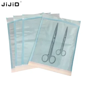 JIJID Medical Grade Paper for Dental Instruments Disposable Self Sealing Sterilization Bag Medical Sterilization Pouches