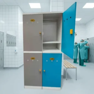 JMDS 602 PVC ABS Locker Clothes Rod Shelf Plate Waterproof Moisture Resistant Long Life Hospital Medical Center